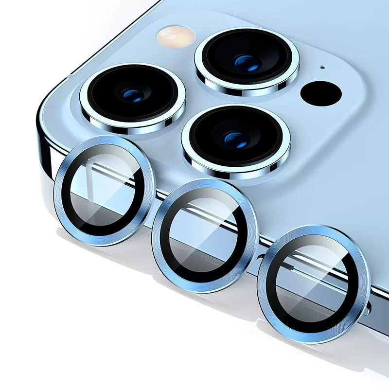 Alink 3D full glue camera lens tempered glass for Apple iPhone 14 Pro