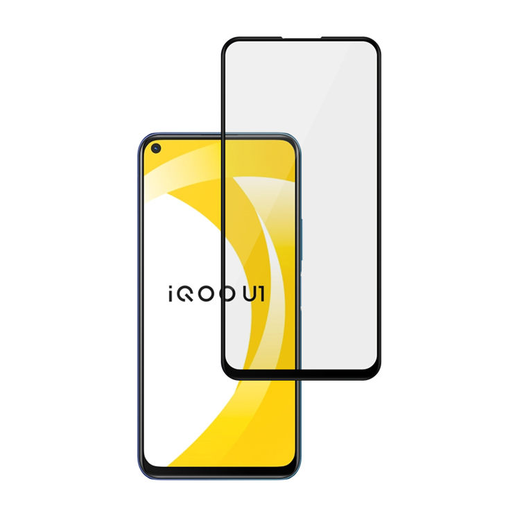 Alink 3D hot bending full glue tempered glass screen protector for iQOO U1