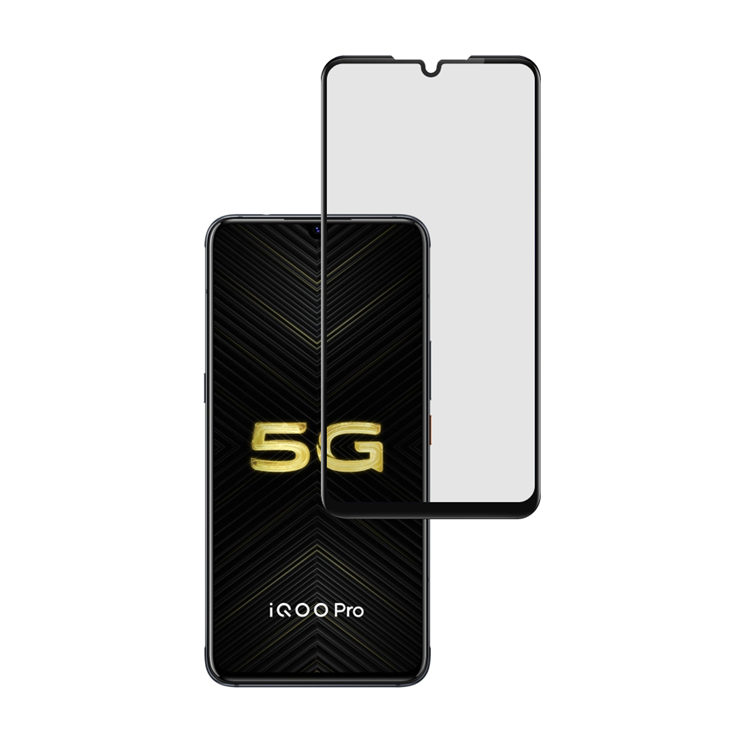 Alink 3D hot bending full glue tempered glass screen protector for iQOO Pro