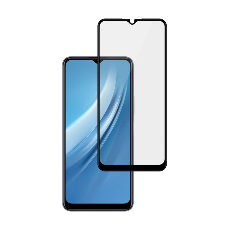 Alink 3D hot bending full glue tempered glass screen protector for iQOO U1x