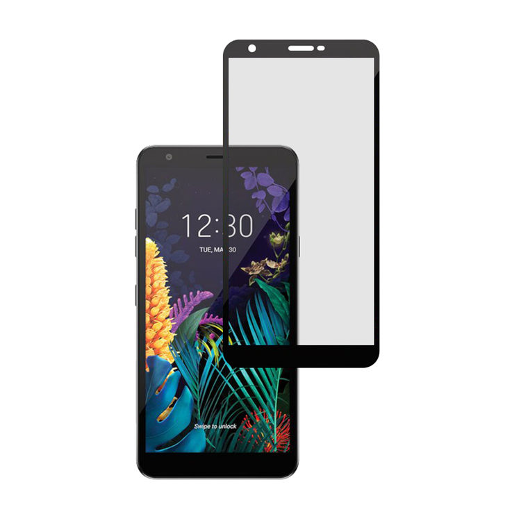 Alink 3D hot bending edge glue tempered glass screen protector for LG K30 2019