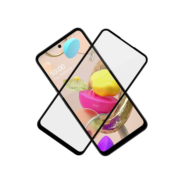 Alink 3D hot bending full glue tempered glass screen protector for LG K42