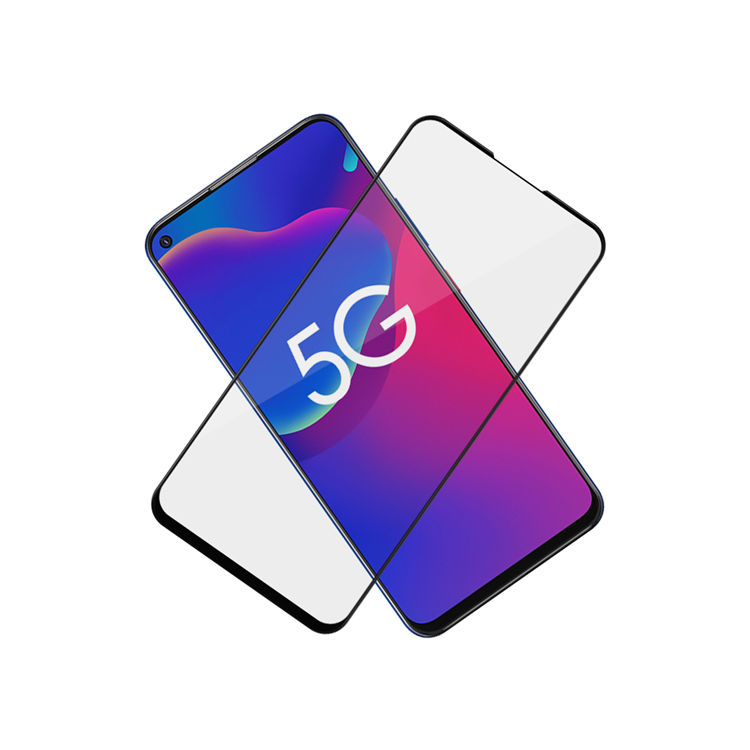Alink 3D hot bending edge glue tempered glass screen protector for ZTE Axon 11 SE