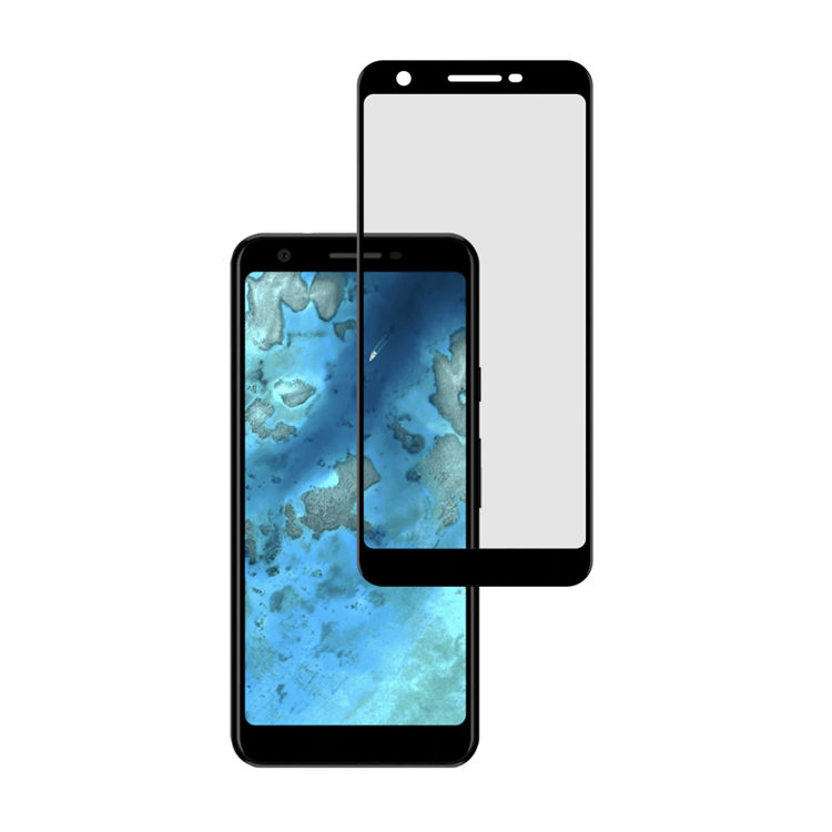 Alink 3D hot bending full glue tempered glass screen protector for Google Pixel 3 XL Lite