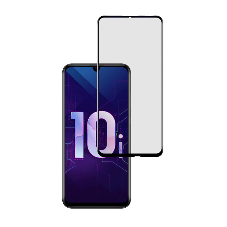 Alink 3D hot bending edge glue tempered glass screen protector for Honor 10i