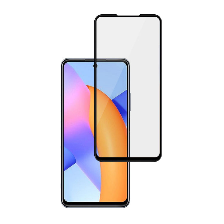 Alink 2.5D silk print full glue tempered glass screen protector for Honor 10X Lite