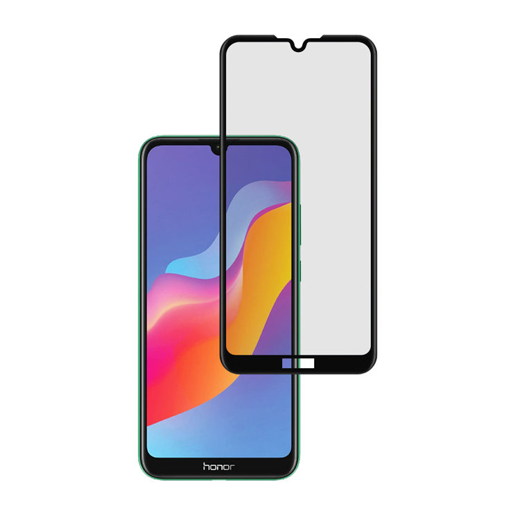 Alink 3D hot bending full glue tempered glass screen protector for Honor 8A Prime