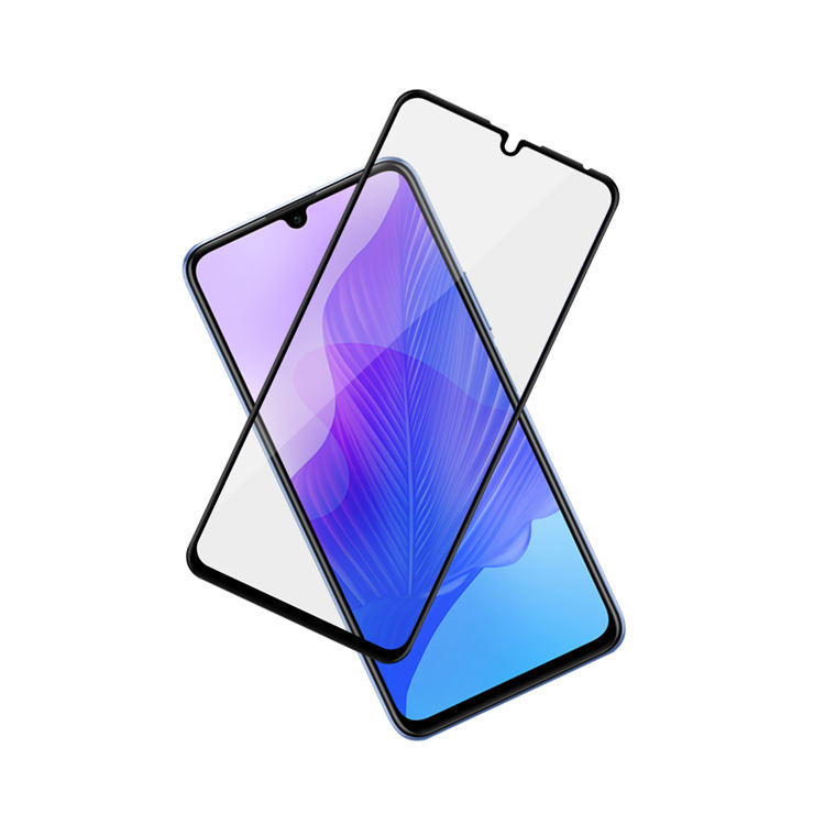 Alink 2.5D silk print full glue tempered glass screen protector for Huawei Enjoy 20 Pro