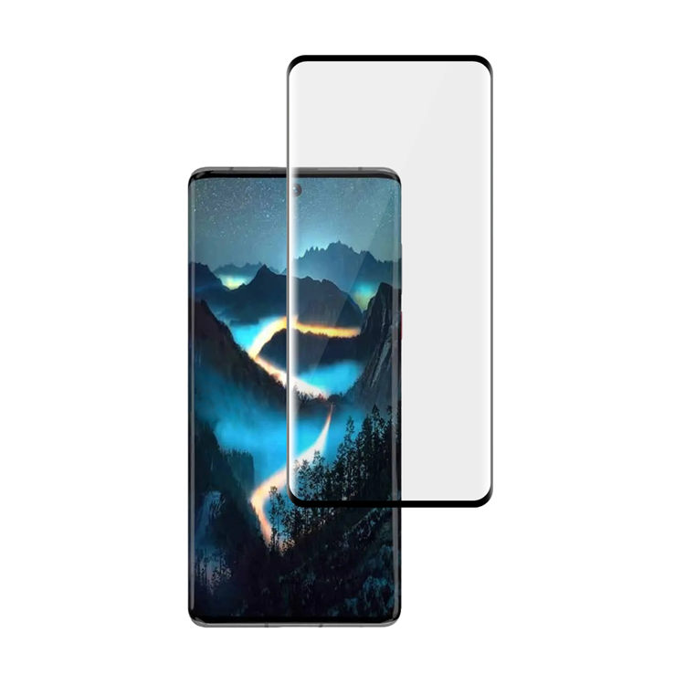 Alink 3D hot bending full glue tempered glass screen protector for Huawei P50 Pro