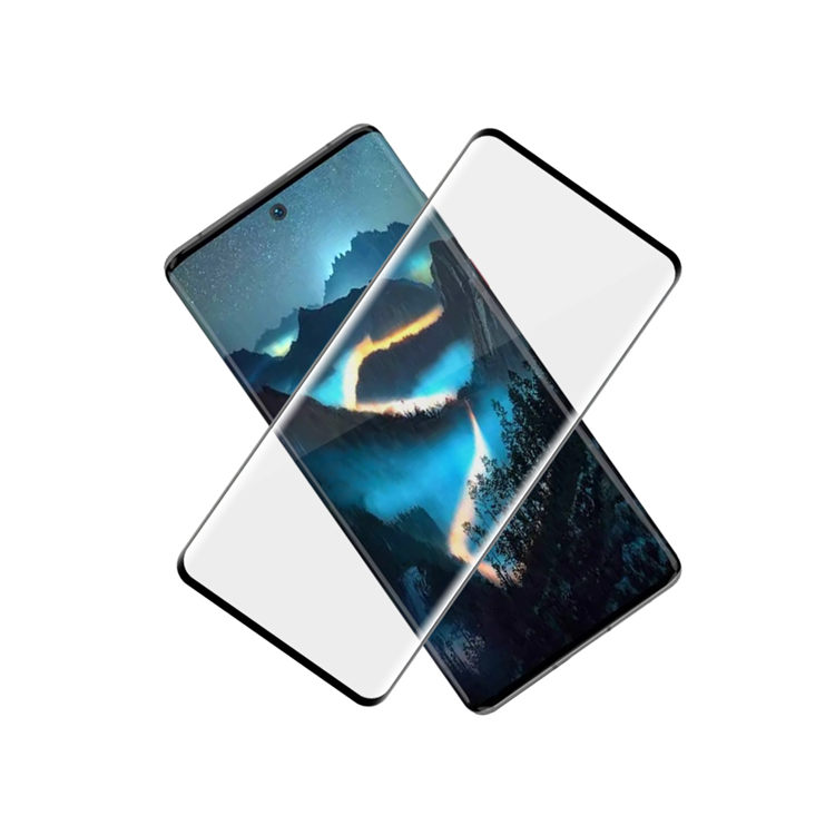 Alink 3D hot bending full glue tempered glass screen protector for Huawei P50 Pro