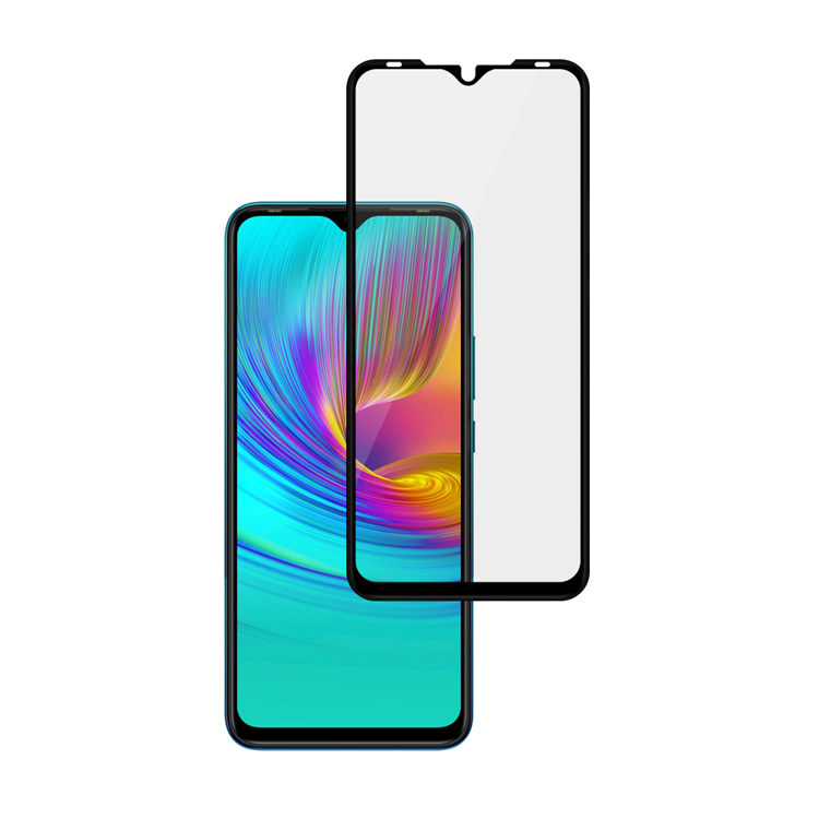 Alink 3D hot bending full glue tempered glass screen protector for Infinix Smart 4