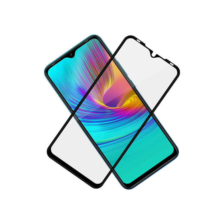 Alink 3D hot bending full glue tempered glass screen protector for Infinix Smart 4