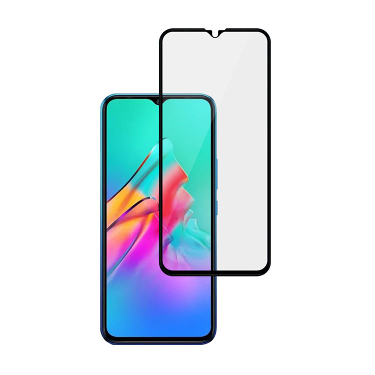 Alink 3D hot bending full glue tempered glass screen protector for Infinix Smart 5
