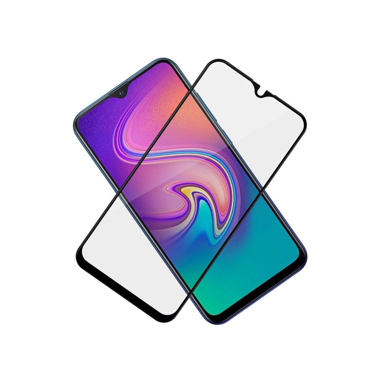 Alink 2.5D silk print full glue tempered glass screen protector for Infinix S4