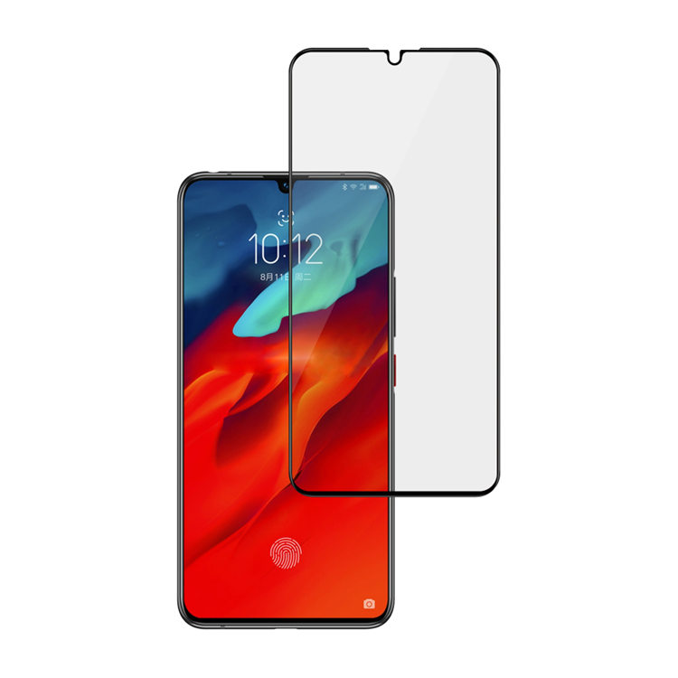 Alink 2.5D silk print full glue tempered glass screen protector for Lenovo Z6 Pro