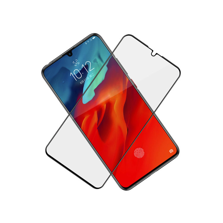 Alink 2.5D silk print full glue tempered glass screen protector for Lenovo Z6 Pro