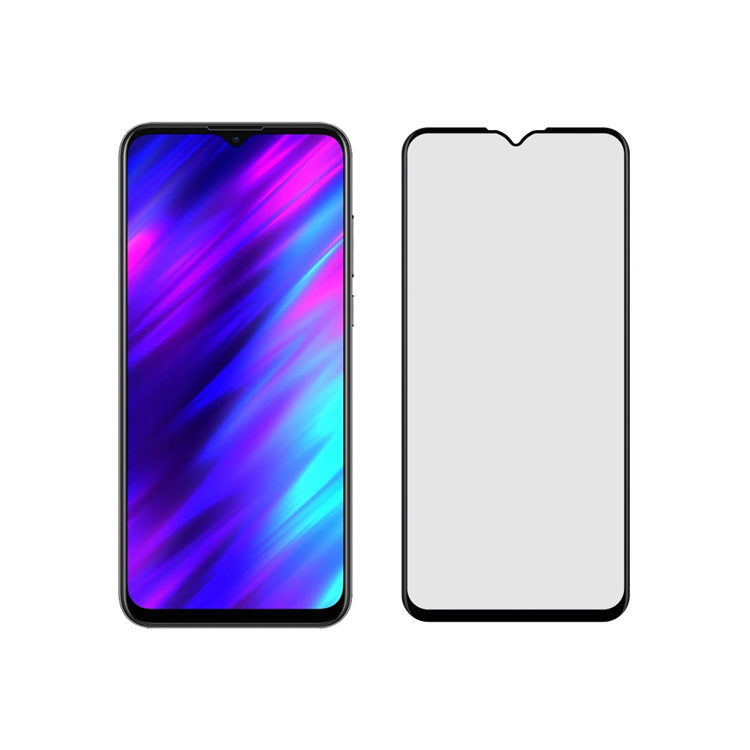 Alink 2.5D silk print full glue tempered glass screen protector for Meizu M10