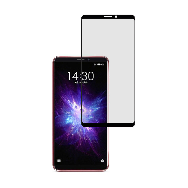 Alink 3D hot bending edge glue tempered glass screen protector for Meizu Note 8