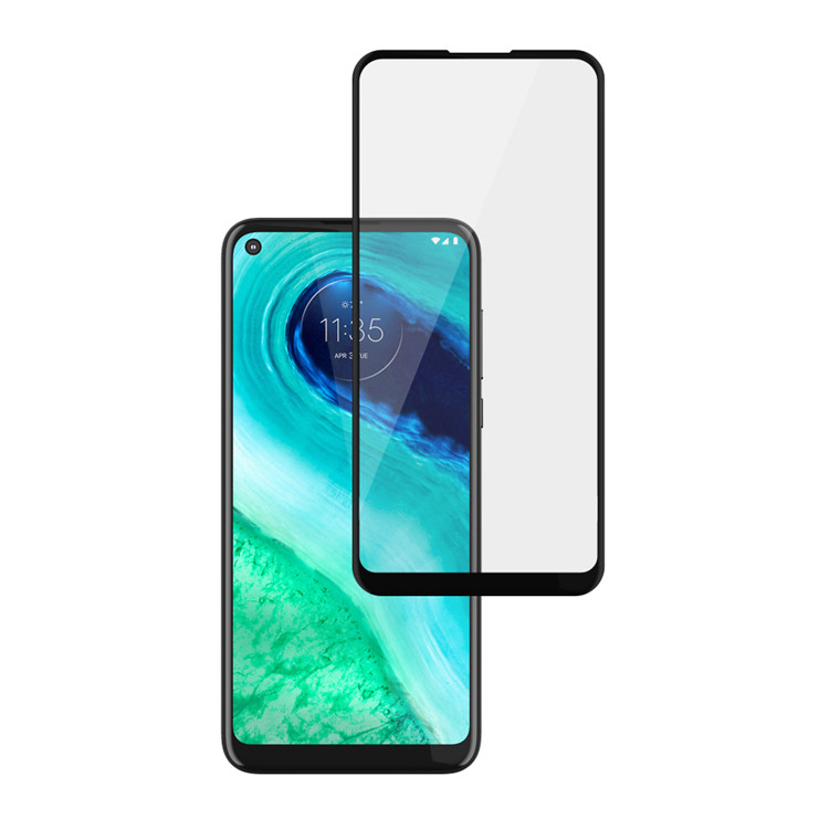 Alink 3D curved precise carving tempered glass screen protector for Moto G Fast