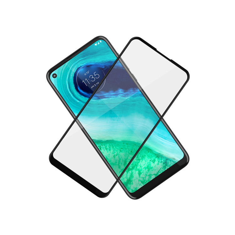 Alink 3D curved precise carving tempered glass screen protector for Moto G Fast