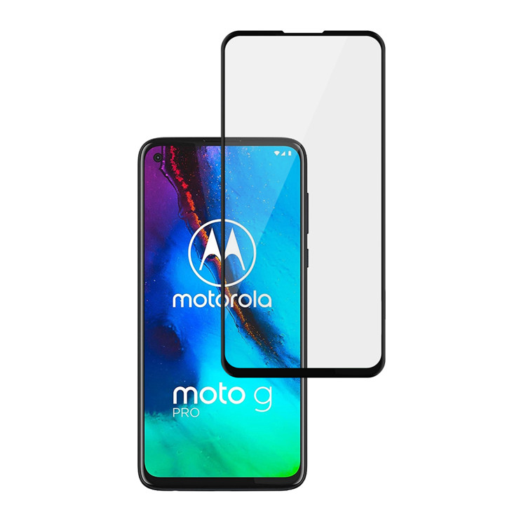 Alink 3D curved precise carving tempered glass screen protector for Moto G Pro