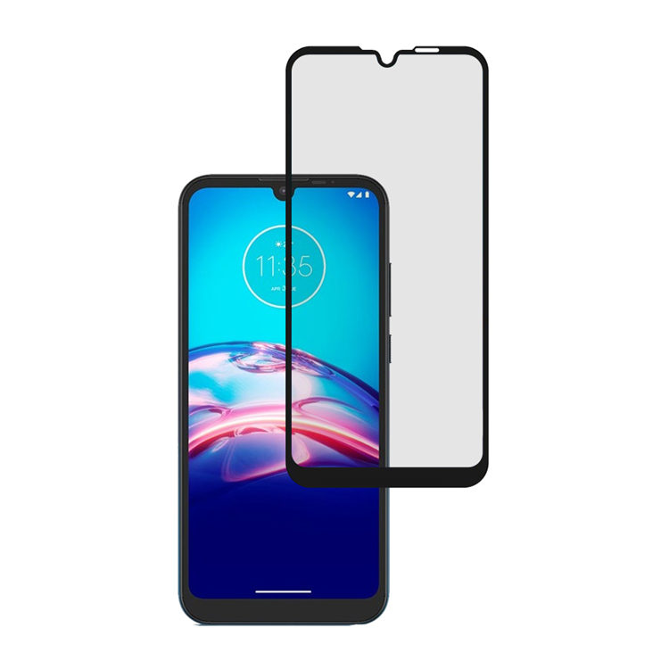 Alink 3D hot bending full glue tempered glass screen protector for Moto E6s 2020