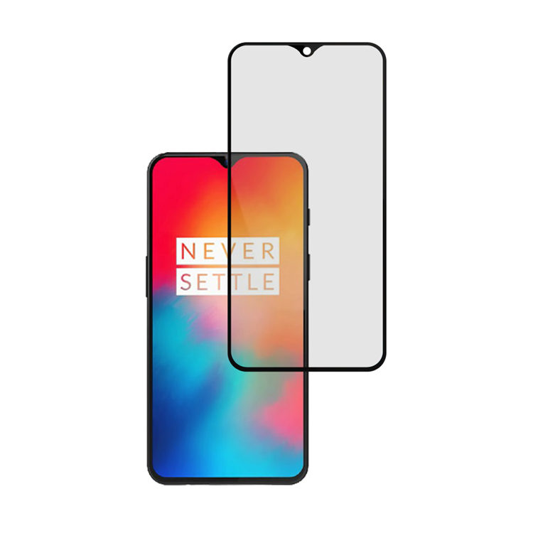 Alink 2.5D silk print full glue tempered glass screen protector for OnePlus 6T
