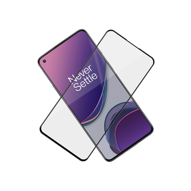 Alink 3D hot bending full glue tempered glass screen protector for OnePlus 8T