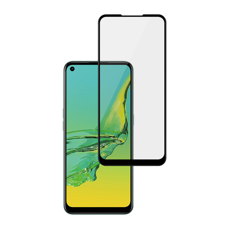 Alink 2.5D silk print full glue tempered glass screen protector for Oppo A32