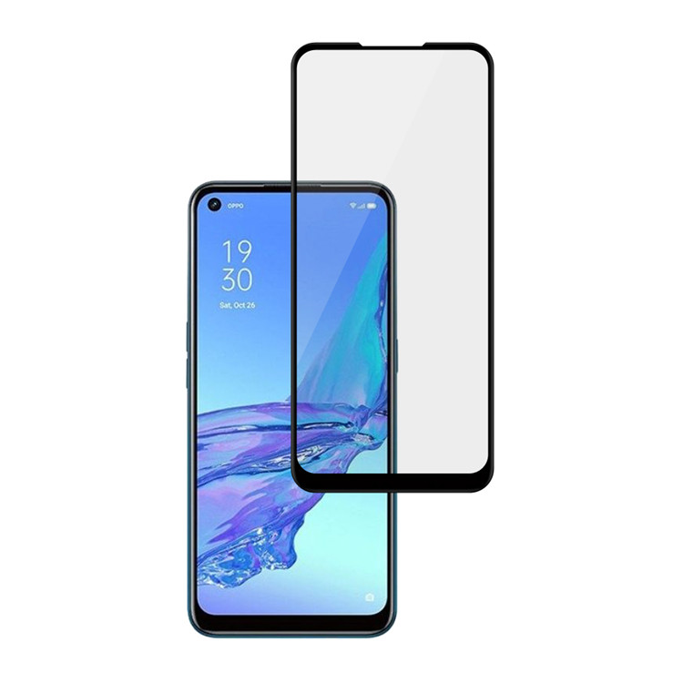 Alink 3D hot bending full glue tempered glass screen protector for Oppo A53