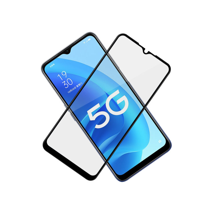 Alink 3D hot bending full glue tempered glass screen protector for Oppo A55