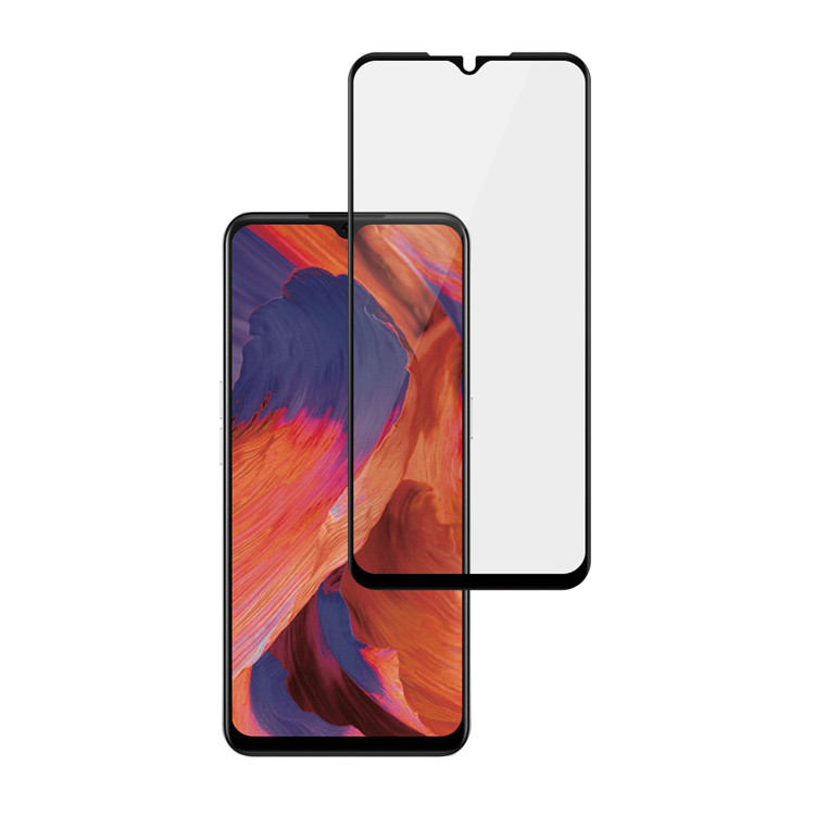 Alink 2.5D silk print full glue tempered glass screen protector for Oppo A73