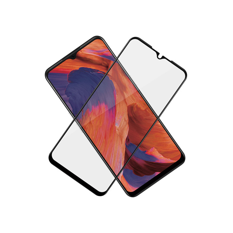 Alink 2.5D silk print full glue tempered glass screen protector for Oppo A73