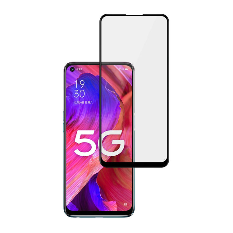 Alink 3D hot bending full glue tempered glass screen protector for Oppo A93