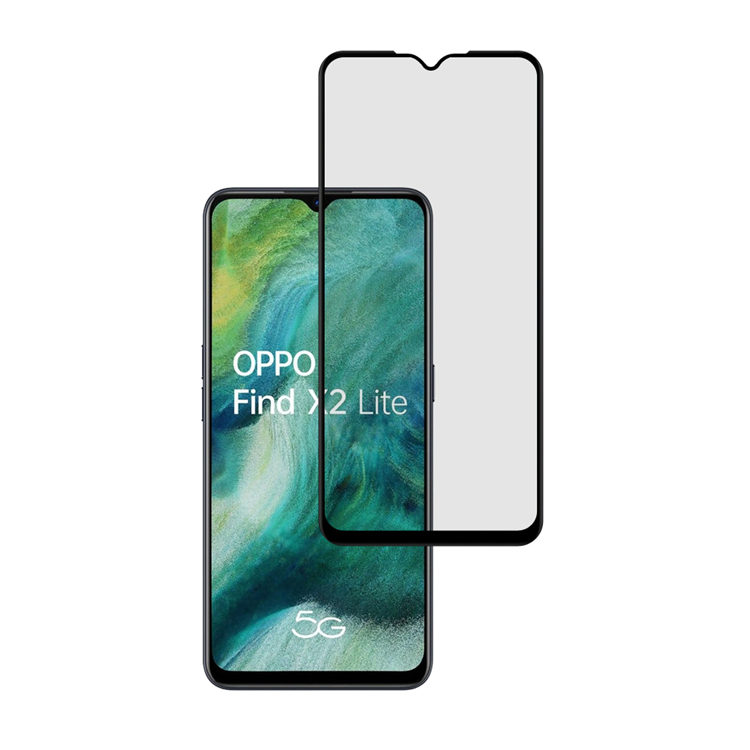 Alink 3D hot bending full glue tempered glass screen protector for Oppo Find X2 Lite