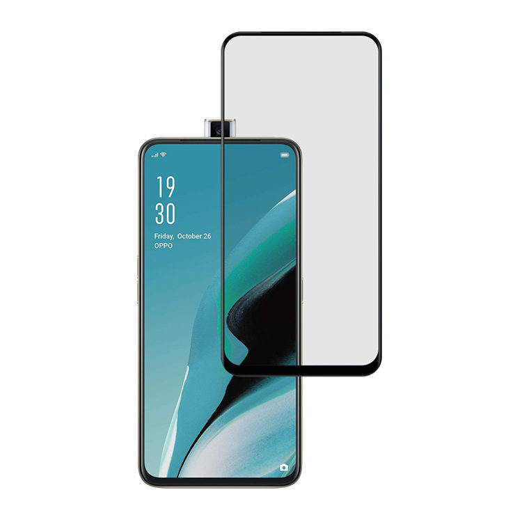 Alink 3D hot bending full glue tempered glass screen protector for Oppo Reno 2z