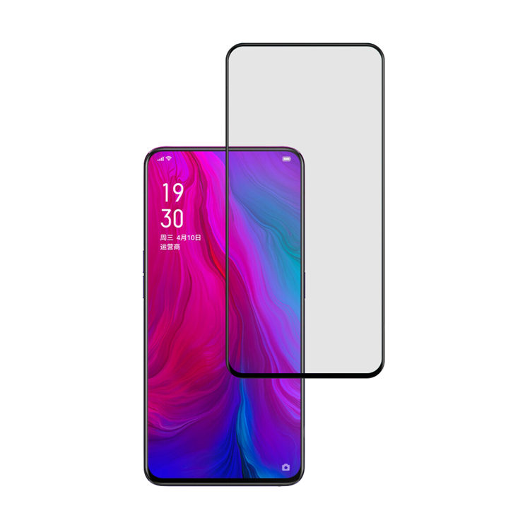 Alink 3D hot bending full glue tempered glass screen protector for Oppo Reno 6.6 inch