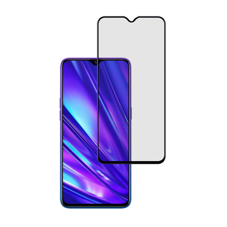 Alink 3D hot bending full glue tempered glass screen protector for Realme 5 Pro