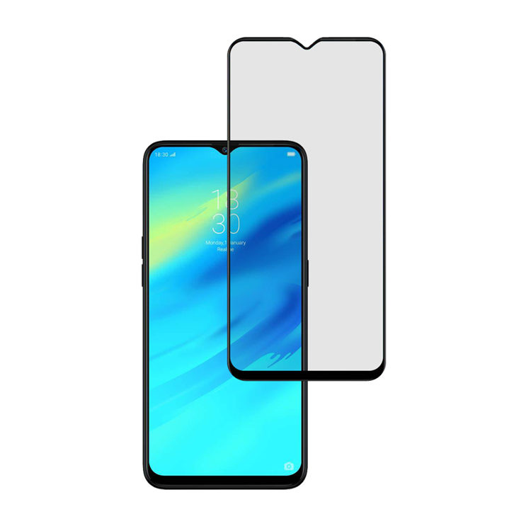 Alink 3D hot bending full glue tempered glass screen protector for Realme C2