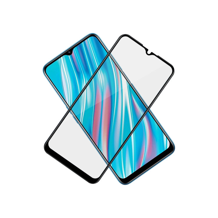 Alink 3D hot bending edge glue tempered glass screen protector for Realme V11