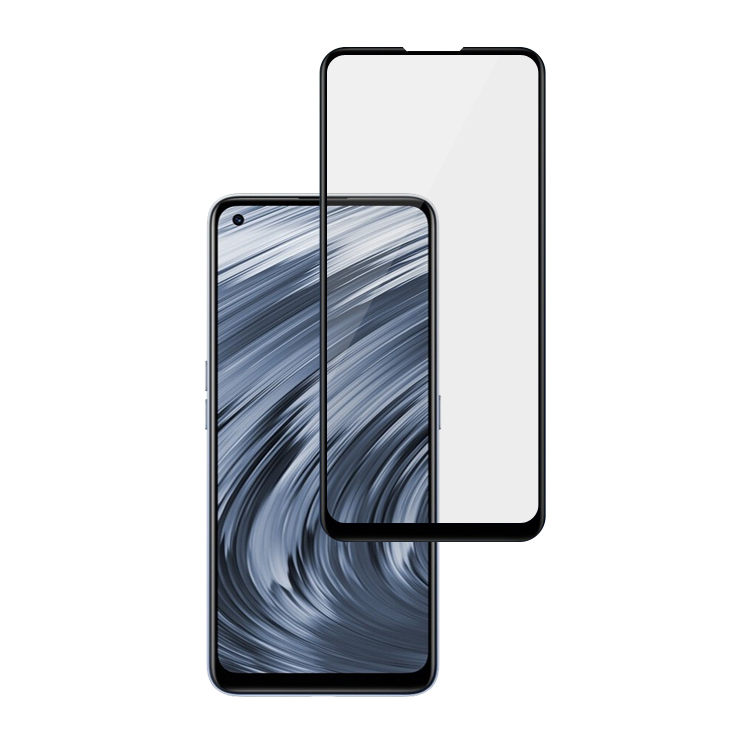 Alink 3D hot bending edge glue tempered glass screen protector for Realme X9