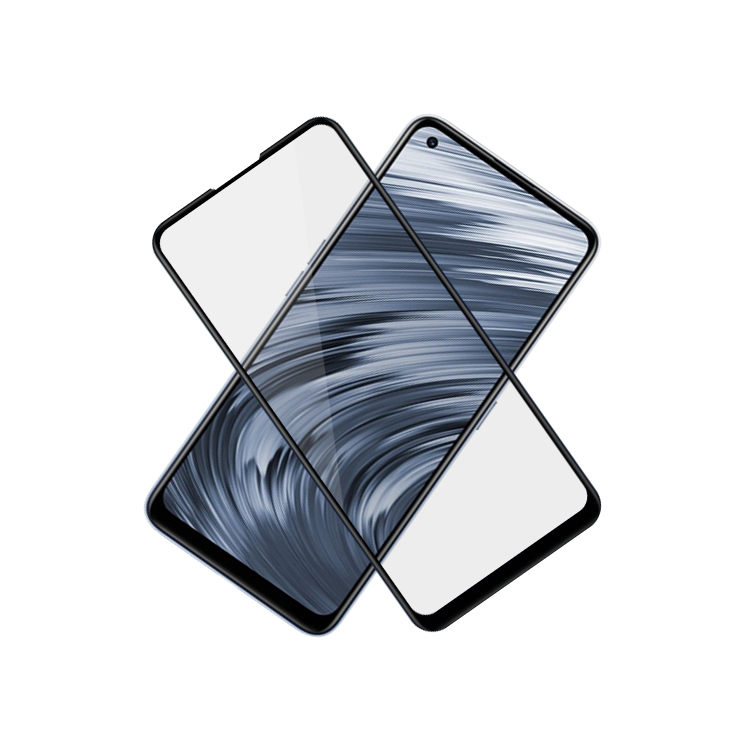 Alink 3D hot bending edge glue tempered glass screen protector for Realme X9