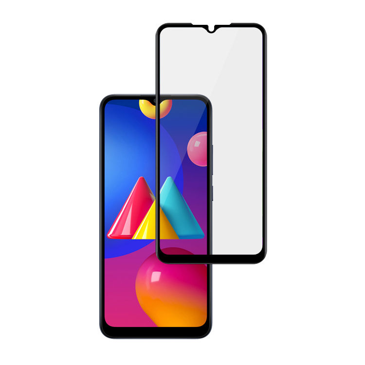 Alink 3D hot bending full glue tempered glass screen protector for Samsung Galaxy M02S