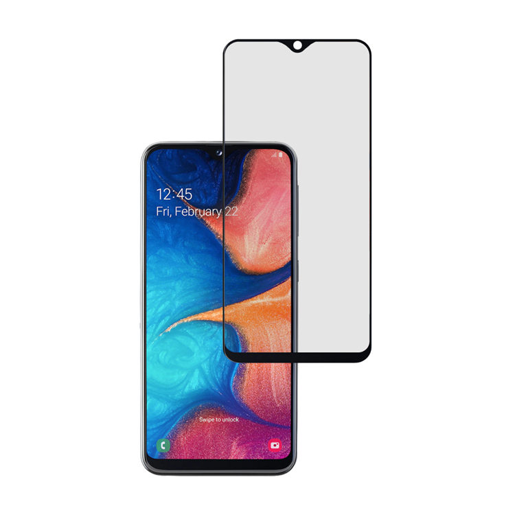 Alink 3D hot bending full glue tempered glass screen protector for Samsung Galaxy A20E