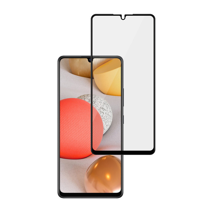 Alink 3D hot bending edge glue tempered glass screen protector for Samsung Galaxy A42 5G