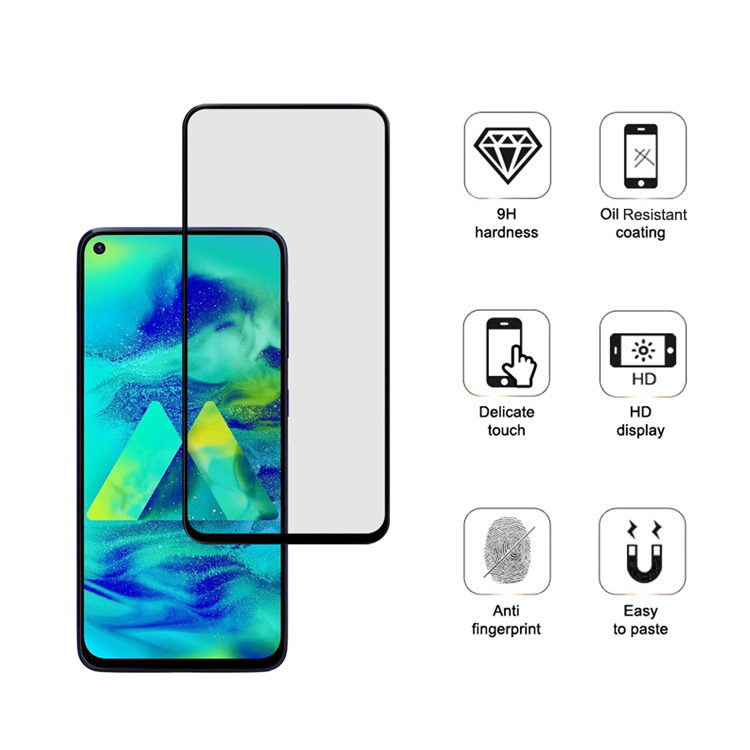 Alink 3D hot bending full glue tempered glass screen protector for Samsung Galaxy M41