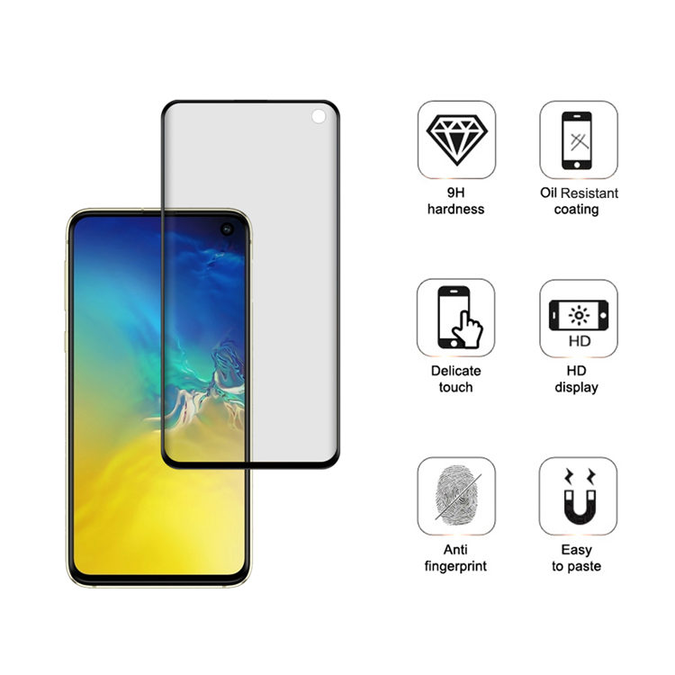 Alink 3D hot bending full glue tempered glass screen protector for Samsung Galaxy S10e
