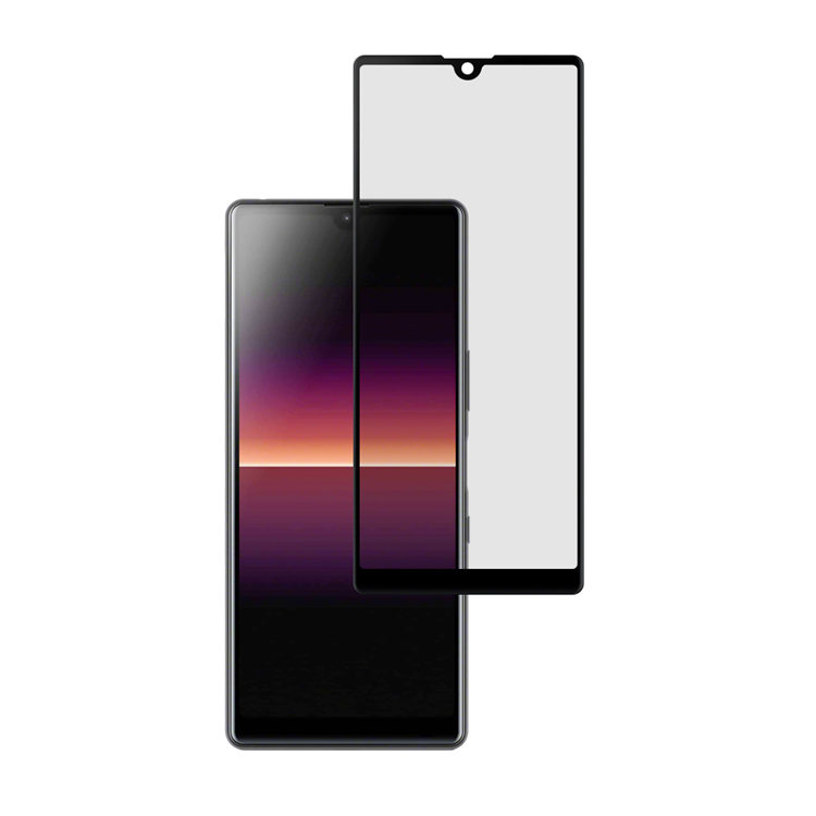 Alink 3D hot bending full glue tempered glass screen protector for Sony Xperia L4