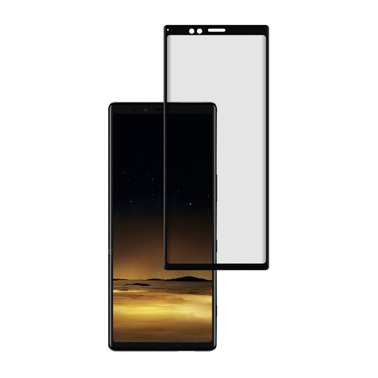 Alink 3D hot bending full glue tempered glass screen protector for Sony Xperia XZ4