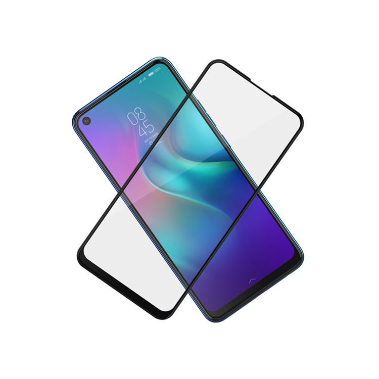 Alink 3D hot bending full glue tempered glass screen protector for Tecno Camon 12 Air